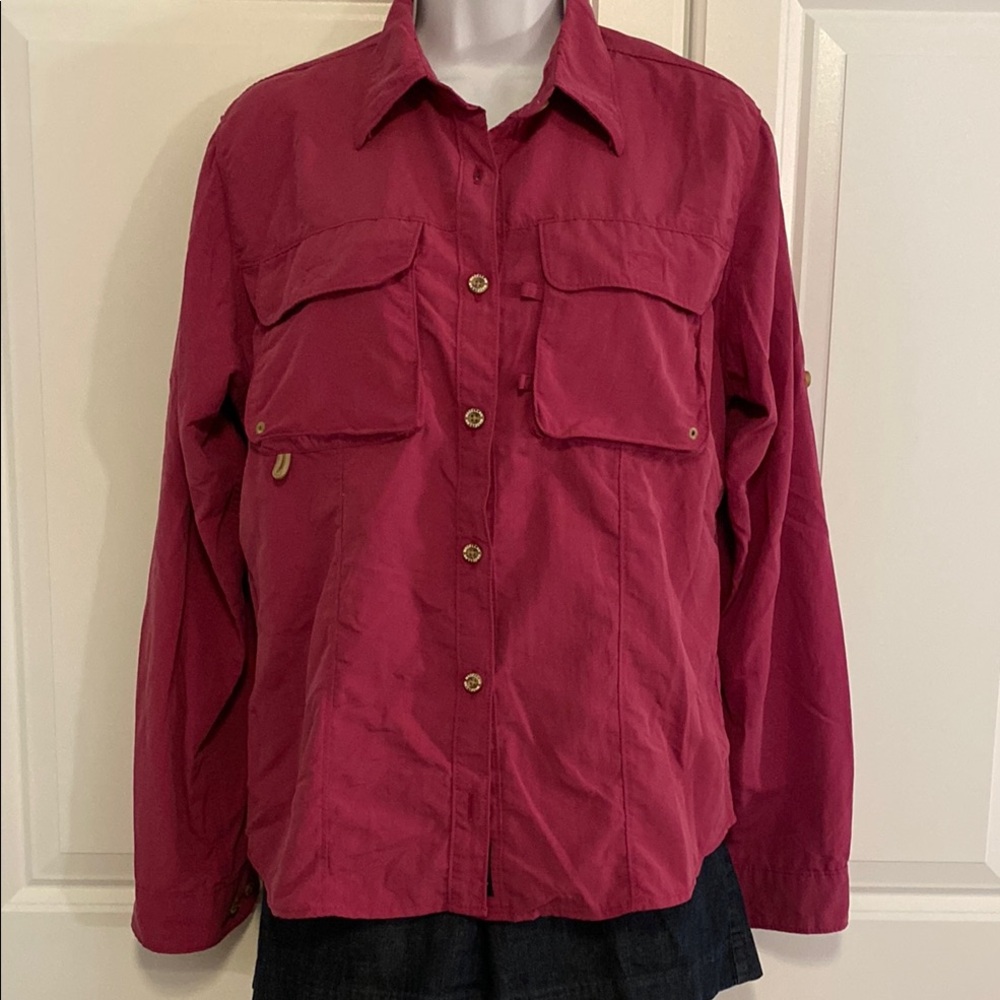 Magellan Sportswear Fuchsia Laguna Madre Shirt